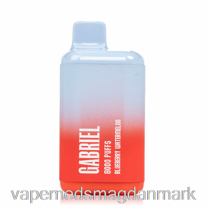 Vape Juice Uwell Gabriel Bf8000 Engangs Blåbær Vandmelon